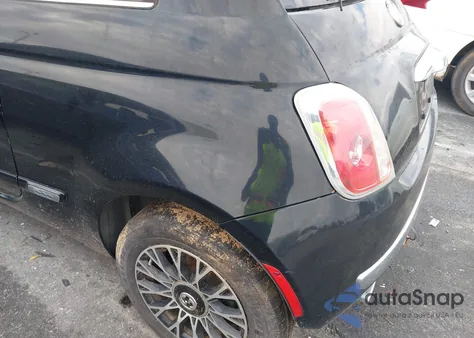 2012 Fiat 500 Lounge z USA, uszkodzony, nr VIN 3C3CFFCR2CT253986